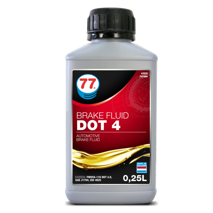 BRAKE FLUID DOT 4 CAN 250ML x 12