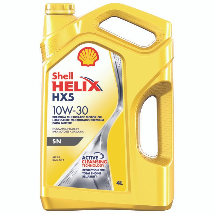SHELL HELIX HX5 SN 10W-30 - 3*4L