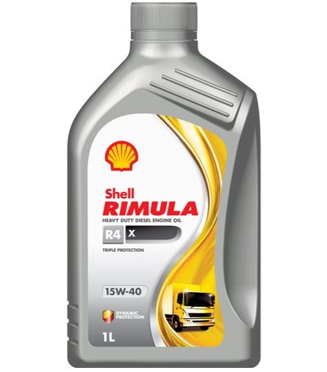 SHELL RIMULA R4X 15W-40 - 6*1L