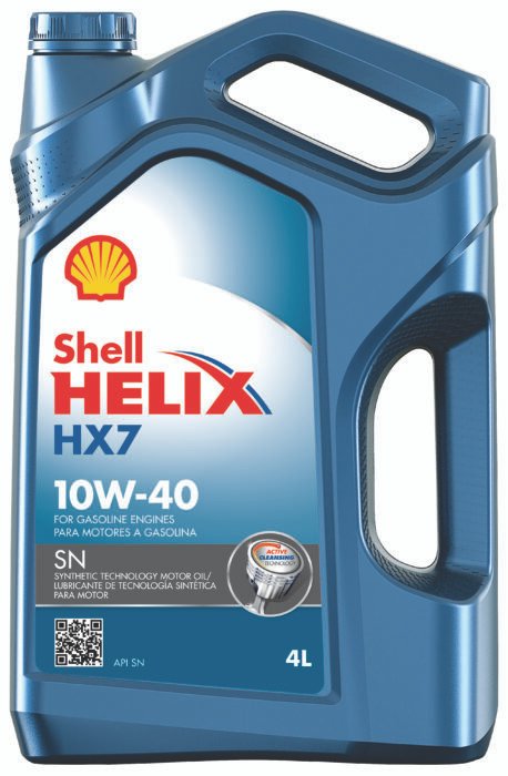 SHELL HELIX HX7 SP 10W-40 - 3*4L